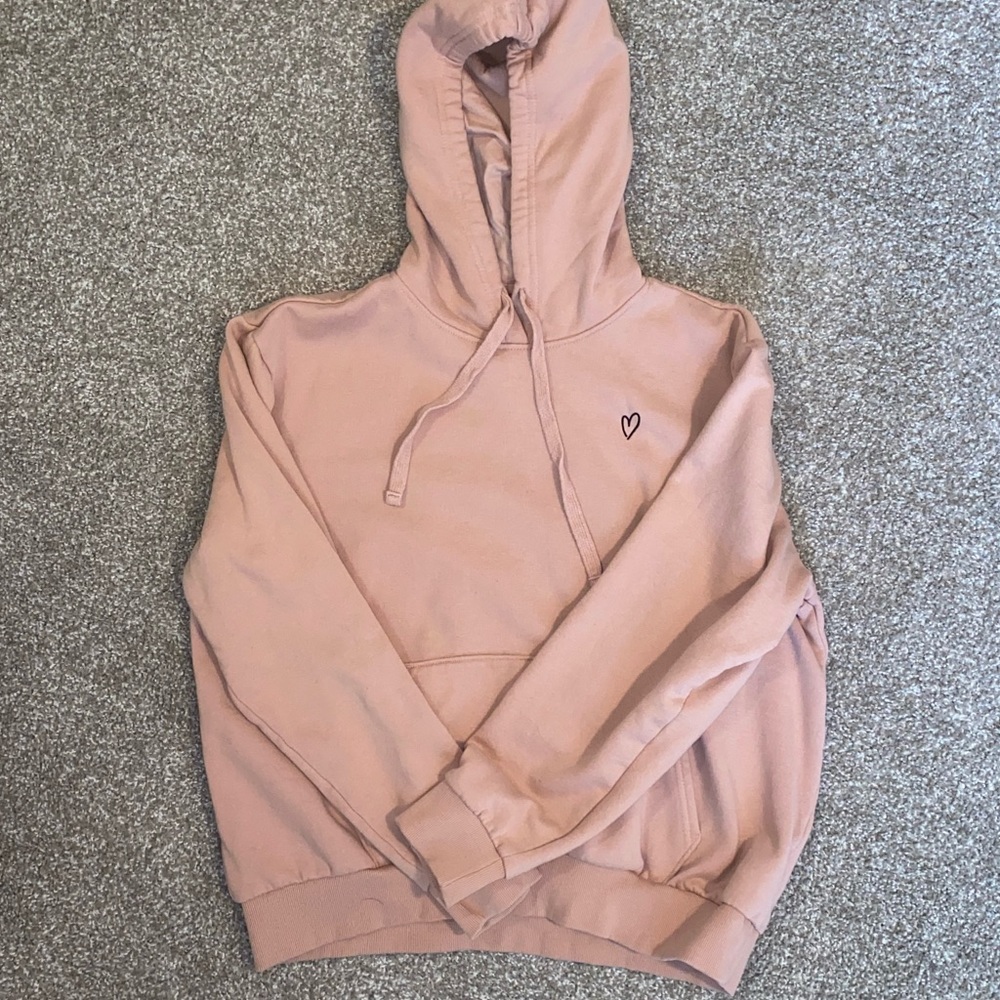 Pink hoodie